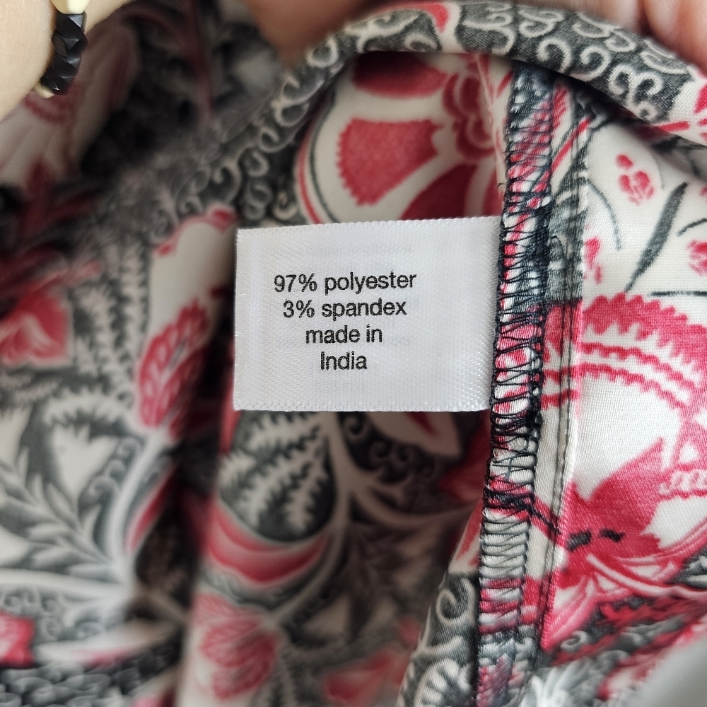 Lane Bryant #1137904 Gathered Ruffle V-Neck Popover Shirt NWT - Picture 11 of 12